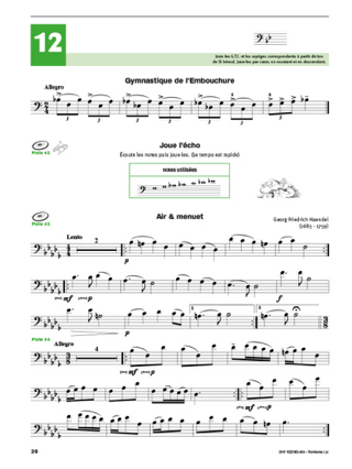 Écouter Lire et Jouer Volume 3 - Trombone - DE HASKE - Partition